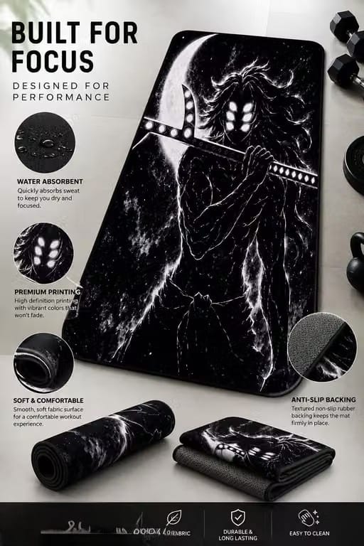 Premium Anime Heavy Duty Yoga Mat