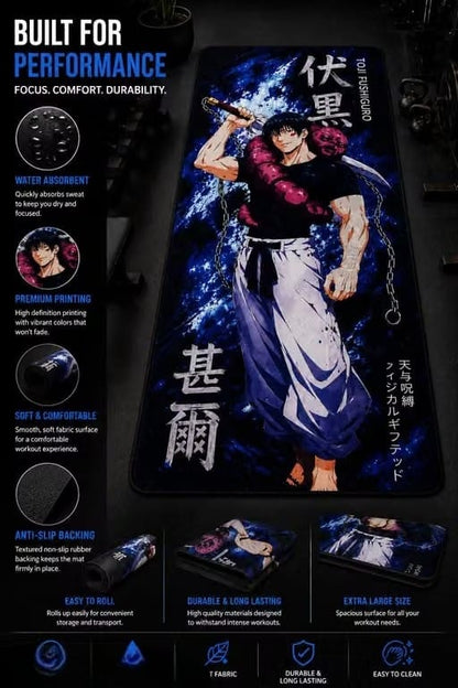 Premium Anime Heavy Duty Yoga Mat