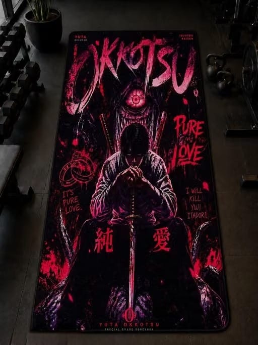 Premium Anime Heavy Duty Yoga Mat
